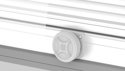Sonnenschutz Fenster mit integrierter Jalousie ScreenLine®